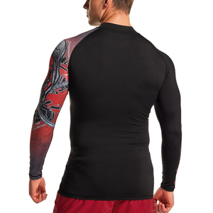 Camisas de compresión de buena calidad, venta al por mayor de camisas de compresión de impresión de alta calidad de talla grande para hombre de alta resistencia de Pakistán - Product Image 2