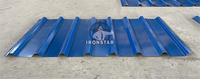 Machine de formage à froid de tôles trapézoïdales pour toitures et revêtements muraux en métal IRONSTAR 1040 mm, très demandée aux Philippines
