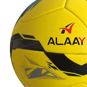 Alaay Ballon de football personnalisé Taille 5 Équipement de football en cuir PVC Équipement de football - Product Image 4
