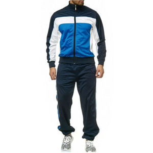 Conjunto de chándal de poliéster de diseño para hombre, cortavientos de gran tamaño, pantalones de dos piezas personalizados, chándal de nailon para hombre 2026 - Product Image 1