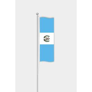 Customizable 3x5ft Vertical Guatemala <b>Flag</b> Digital Printing Aluminum <b>Pole</b> Polyester Silk Automotive Insurance Education Use - Product Image 1