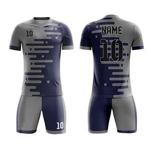 Vente en gros d'uniformes de football de l'usine, ensemble de maillots de football de club personnalisés par sublimation, kit de football de qualité supérieure Oem Odm - Product Image 4