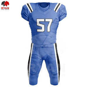 ชุดเสื้อเจอร์ซีย์และกางเกงอเมริกันฟุตบอลชุดเครื่องแบบอเมริกันฟุตบอลขนาดพลัสไซส์ออกแบบได้ตามต้องการ - Product Image 3