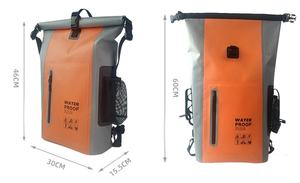 Bolsa Impermeable para Exteriores, Bolsa Seca Enrollable de PVC, Mochila Impermeable para Surf, Natación, Kayak, Navegación - Product Image 4