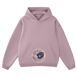 เสื้อฮู้ดดี้ผู้ชายผ้าฝ้าย 100% น้ำหนัก 550 กรัม แบบสั่งทำพิเศษ  ทรงปกติ สวมใส่สบาย เป็นมิตรต่อสิ่งแวดล้อม ระบายอากาศได้ดี พร้อมโลโก้ด้านหน้า - Product Image 1