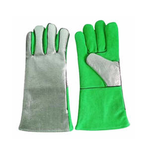 ถุงมือเชื่อมหนังสำหรับผู้ชายถุงมือทำงานกลางแจ้งระบายอากาศได้ดีสำหรับฤดูร้อน - Product Image 3