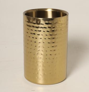 Double Walled <b>Stainless</b> <b>Steel</b> <b>Wine</b> Chiller With Wood Base <b>Stainless</b> <b>Steel</b> <b>Wine</b> Bottle Insulation <b>Cooler</b> Bucket - Product Image 4