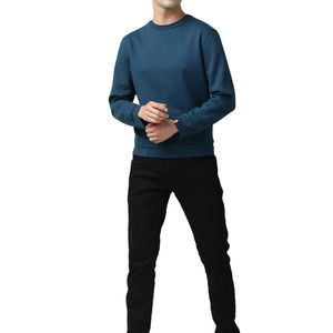 Sweat-shirt à col rond personnalisé pour hommes en hiver-Tissu polaire à séchage rapide et respirant grande taille disponible - Product Image 1