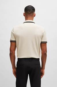 Polo T Shirt Logo personnalisé Hommes Polo à manches courtes T-shirt Slim Fit Respirant Haut en coton pour tenue décontractée Polo T Shirt - Product Image 5