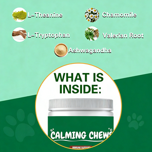 Tabletas Masticables para el Apoyo Inmunológico de <span class=keywords><strong>Perros</strong></span> Ansiosos OEM/ODM con Vitamina D3 y Zinc para <span class=keywords><strong>Perros</strong></span> y Gatos - Product Image 3