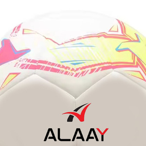 Alaay เครื่องเย็บเย็บติดด้วยวัสดุ PU เงาวาวพร้อมโลโก้พิมพ์ลูกฟุตบอลขนาด5อย่างเป็นทางการสามารถปรับแต่งได้ - Product Image 6