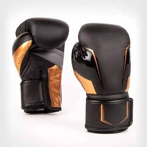 Guantes de boxeo de cuero genuino, de alta calidad, personalizados, con etiqueta privada - Product Image 5