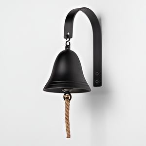 Cloche moderne en laiton suspendue la plupart des cloches d'ancre de navire tendances cloches nautiques décoratives de luxe montées sur le mur et la porte - Product Image 1