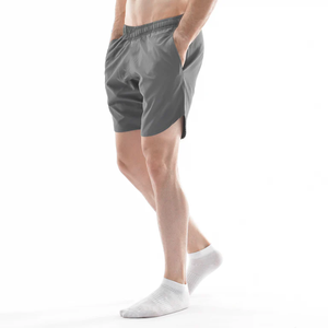 Pantalones Cortos de Algodón de Corte Holgado para Hombre, Tela Suave, Cintura con Cordón, Pantalones Cortos Casuales, Pantalones Cortos de Playa Holgados para Verano - Product Image 5