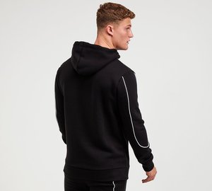 Conjunto de Sudadera con Capucha y Pantalones Deportivos Holgados de Felpa de Algodón de 400 GSM con Logotipo Personalizado al por Mayor, Estilo Vintage, Ligero, de Alta Calidad para Hombre - Product Image 2