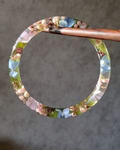 CREATING Jewelry Resina Acrílico Pulsera Brazalete Exagerado Deslumbrante Multicolor Ancho Irregular Cuadrado Acrílico Pulseras para - Product Image 4