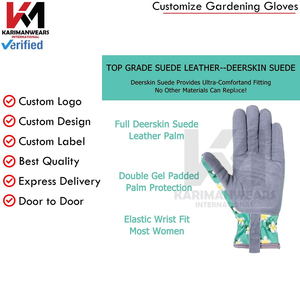 Gants de jardinage OEM, poignée antidérapante, paume respirante, logo personnalisé en gros, gants de jardinage durables, livraison rapide OEM - Product Image 4