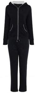 2025 Custom Sports Blank Jogger Unisex Fleece Tracksuit Plain Hoodies Women'<b>s</b> Cotton Plain Sweat <b>Suit</b> - Product Image 5