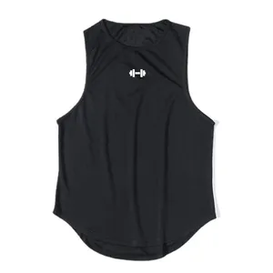 Camisetas sin mangas de gimnasio de verano para hombre, chalecos transpirables de secado rápido para entrenamiento físico, camisetas sueltas sin mangas de baloncesto para culturismo - Product Image 1