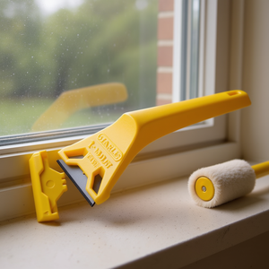 Grattoir à vitres Stanley à lame unique avec rouleaux à peinture multi-paquet - Product Image 3