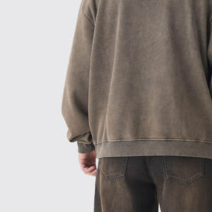 Sudadera con Capucha Extra Grande de Felpa 100% Algodón para Hombre, Ropa Urbana de Alta Calidad, Sudadera Extra Grande para Hombre a Precio Económico al por Mayor - Product Image 6