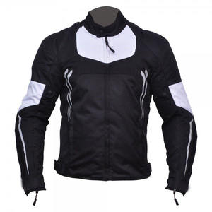 เสื้อแจ็กเก็ตมอเตอร์ไซค์ Cordura สำหรับผู้ชายเสื้อแข่งแบบปรับแต่งได้พร้อมเกราะป้องกันจากสหรัฐอเมริกา - Product Image 1