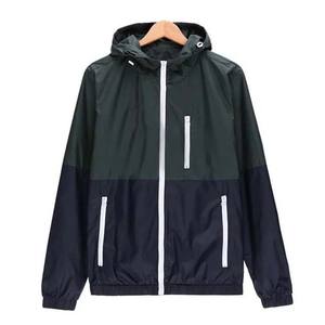 Veste Softshell imperméable d'automne pour l'extérieur, veste à capuche confortable 100% polyester nylon nouveau style avec tissu en toile, vente en gros - Product Image 1