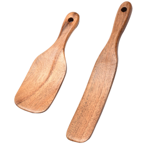 Wood Sourdough <b>Spurtle</b> Kitchen Natural Spoons Utensils Set for Home Kitchen Accessories Hot Sale - Product Image 1