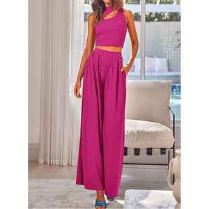 Conjunto Deportivo Personalizado Extra Grande para Mujer, Estilo Urbano, Color Rosa, Tejido Elástico y Grueso, Ropa Deportiva de Moda - Product Image 2