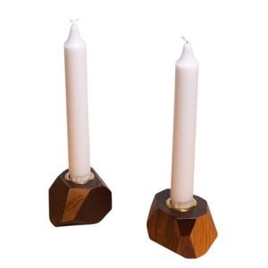 Bougeoir en bois naturel de haute qualité support de bougie de conception fabuleuse pour la maison et l'hôtel pour les accessoires de décoration de Table de Noël - Product Image 1