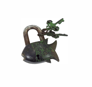 Brass Waterproof Mini Security Smart Door <b>Lock</b> Outdoor <b>Key</b> Padlock with Functional Working Features - Product Image 1