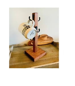 Soporte para taza de madera de Acacia, árbol de alta calidad para bebidas ecológicas, taza de café de madera para artesanía - Product Image 1