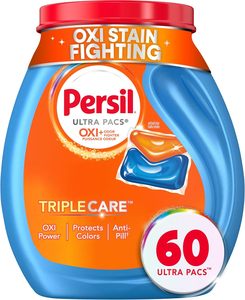 Détergent à lessive Persil Advanced Clean Oxi+Odor Power Ultra Pacs, 60 unités - Product Image 1