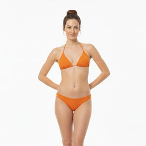 Ensemble bikini deux pièces personnalisé pour femme, imprimé animal, avec cordon de serrage frontal, respirant et écologique, idéal pour l'été et la plage. - Product Image 1