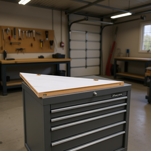 Tablero de Trabajo Angular de Metal Facom de 40x750 mm para Gabinete de Herramientas - Product Image 3