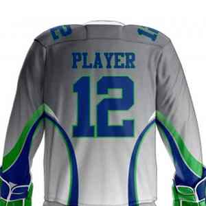 Ensemble d'uniformes de hockey sur glace d'équipe personnalisés avec coutures renforcées en tissu évacuant l'humidité et design athlétique élégant - Product Image 2