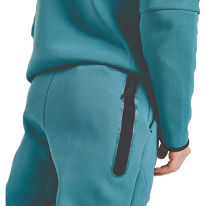 2025 New Arrival <b>Tech</b> Full Zip Embroidered Fleece Hoodie Men's Winter Sport Tracksuit Design Your Own 100% Cotton Unisex - Product Image 5