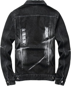 Tenues personnalisées, ensembles de jeans et de vestes en denim, vêtements pour hommes personnalisés, streetwear, ensembles de pantalons en denim de haute qualité, travail de panneaux, denim pour hommes - Product Image 2