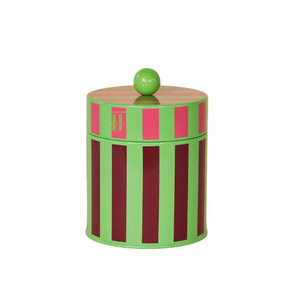 Cajas Redondas Rayadas de Laca Hechas a Mano, Contenedor de Café, Joyero Rayado, Se Acepta OEM, Mayorista de Vietnam - Product Image 4