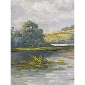 Dipinti ad olio su tela dipinti a mano 36x24 pollici 100% arte originale - Product Image 4