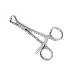 Venta al por mayor Instrumentos quirúrgicos de 5 pulgadas Rótula de dos puntas Los mejores fórceps de sujeción de hueso sin puntos de bola Manual Power Metal Steel - Product Image 1