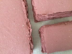 TERRACOTTA 250 gsm A5 B6 A6 papier fait main papier artisanal - Product Image 3
