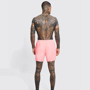 2025 verano Swin corto High Street cómodo hombres pantalones cortos de baño dos bolsillos cordón personalizado al por mayor Venta caliente ropa de moda - Product Image 3