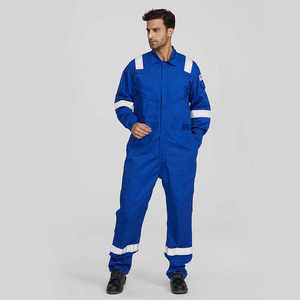 Nuevo Diseño, Overol de Seguridad de Manga Larga, Algodón y Poliéster, ANSI Clase 2, Logotipo Personalizado, Precio al por Mayor, Alta Visibilidad, Hecho en Pakistán - Product Image 6