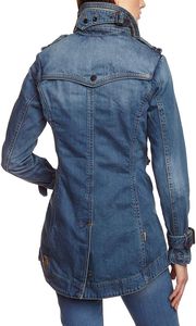 Veste en jean longue classique pour femmes Chic surdimensionné palangre polyvalent genou à la mode superposition essentiel Vintage Streetwear - Product Image 4