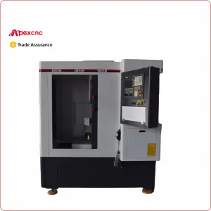 Jinan APEX Máquinas ATC Metal Mold Máquina 6060 Ferramenta Revista CNC Metal Fresadora para Alumínio e Latão
