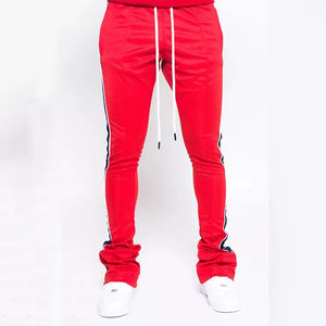 กางเกงแทร็คเกอร์ของผู้ชายเอวยางยืดผ้าไนลอนเอวกลางเอว100% แบบสั่งทำ - Product Image 1