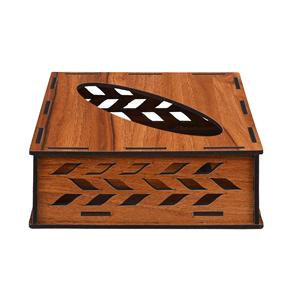 Caja de pañuelos decorativa para mesa de hotel y hogar de madera de calidad de exportación, servilletero para utensilios de cocina - Product Image 4