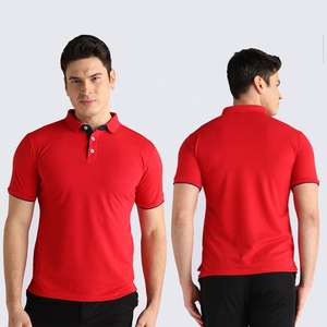 Camiseta Deportiva para Hombre, Tejido Elástico en 4 Direcciones, Spandex/Algodón, Diseño Sólido, Logotipo Frontal Personalizado con Bordado, Secado Rápido - Product Image 1