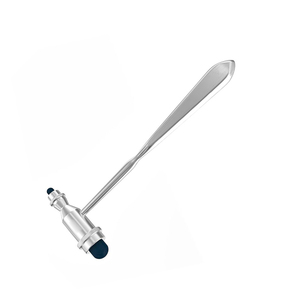 Martillo de percusión de acero inoxidable, herramienta de diagnóstico de reflejos neurológicos, instrumento médico con cabeza pesada - Product Image 4